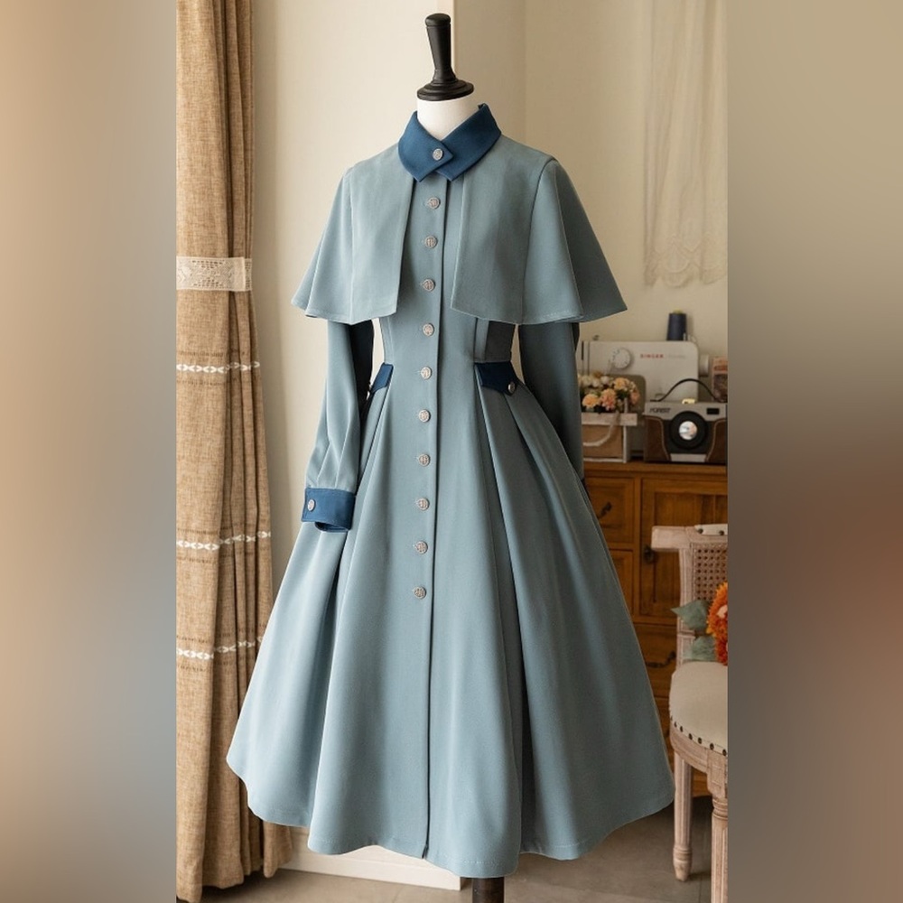 Rare NWT Harry Potter Fleur Delacour Beauxbatons Inspired Jacket / Coat Size XL